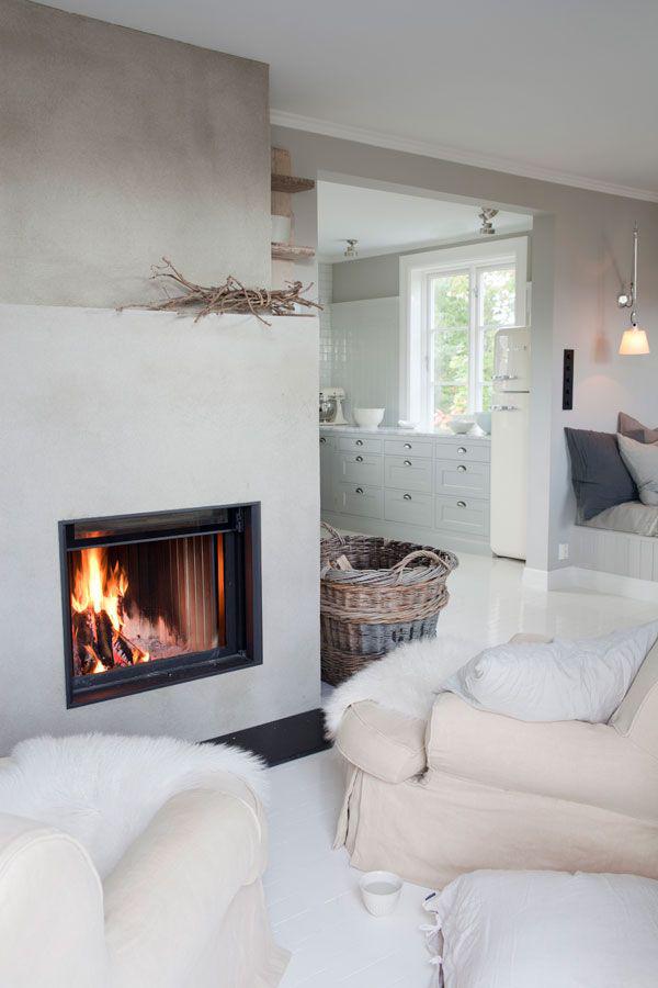 Kamin im inneren (140 foto): wohnzimmer mit kamin