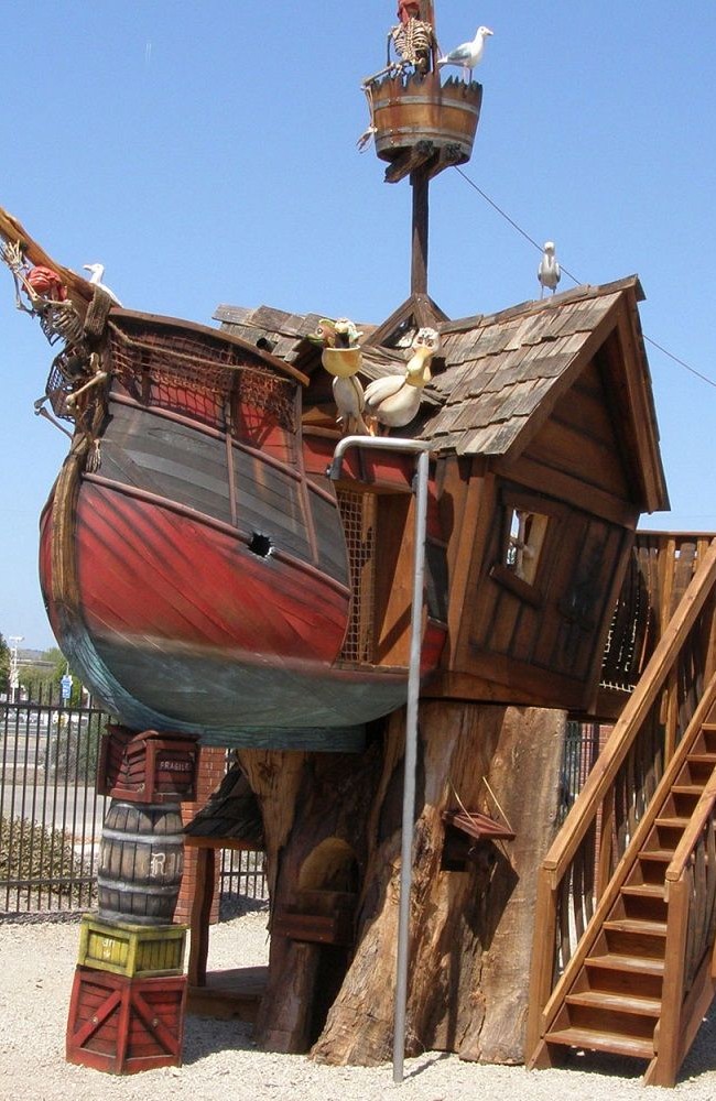 Игровой домик - пиратский корабль