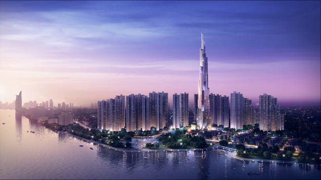 Atkins начинает работу над самым высоким зданием во Вьетнаме