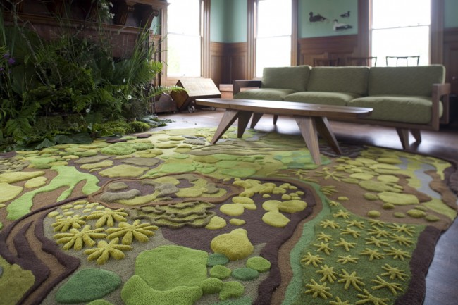 9 способов использовать ковёр в интерьере