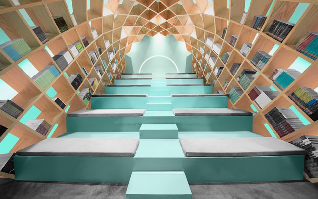 anagrama-conarte-library-interiors-monterrey-mexico-designboom-07