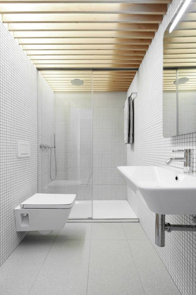 Стиль минимализм в интерьере ванной