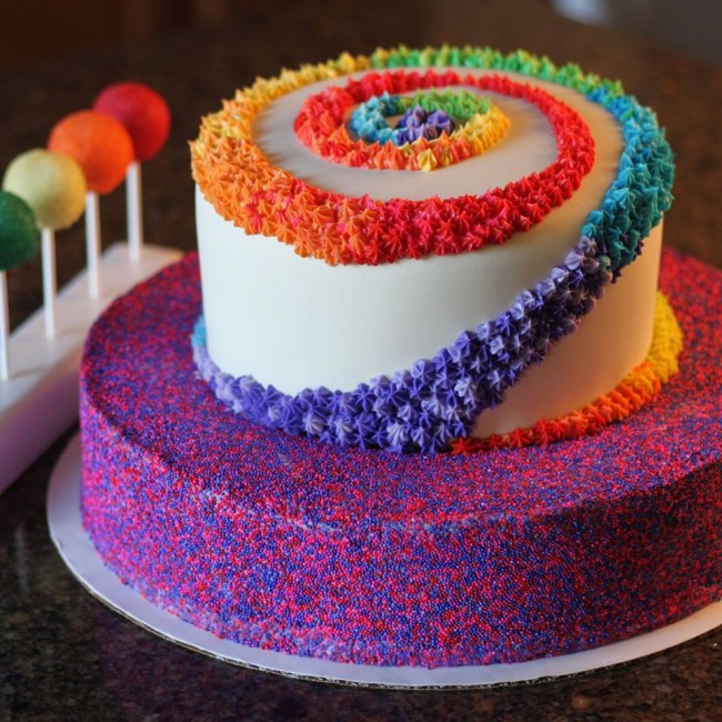 Хотите сделать самый уникальный и классный торт в день рождения ребенка? Вам помогут яркие пищевые красители