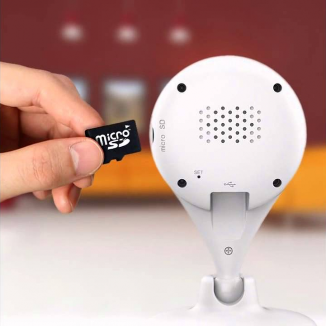 Камера видеонаблюдения 360 Smart WiFi IP Camera 720P HD имеет гнездо для карты памяти Камера видеонаблюдения 360 Smart WiFi IP Camera 720P HD имеет гнездо для карты памяти