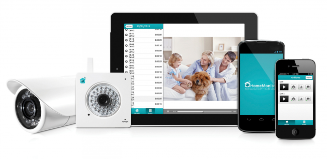 HomeMonitor HD Pro - система видеонаблюдения с защитой от атмосферных воздействий и системой беспроводной связи HomeMonitor HD Pro - система видеонаблюдения с защитой от атмосферных воздействий и системой беспроводной связи