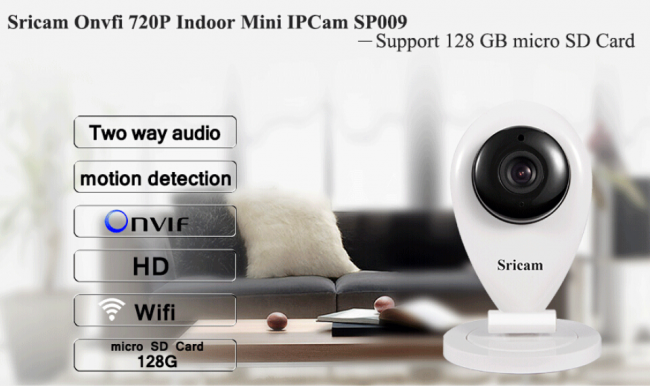 Бюджетная модель SP009 от Sricam Бюджетная модель SP009 от Sricam