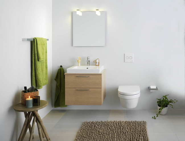 Финские изделия помогут создать стильный интерьер ванной комнаты