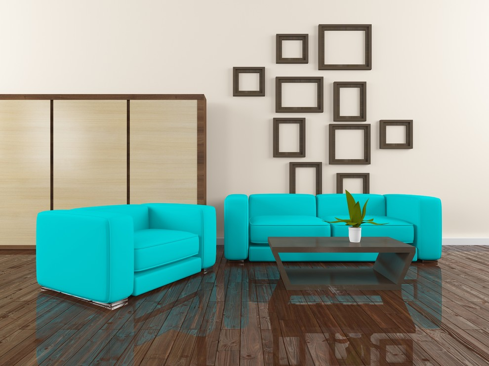 Мебель в стиле Тиффани: 60+ утонченных и элегантных интерьеров с бирюзовым диваном