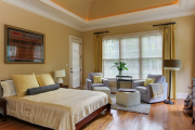 Фото 26 Охра, лимонный и цитриновый: 60+ теплых идей для дизайна спальни в желтых тонах