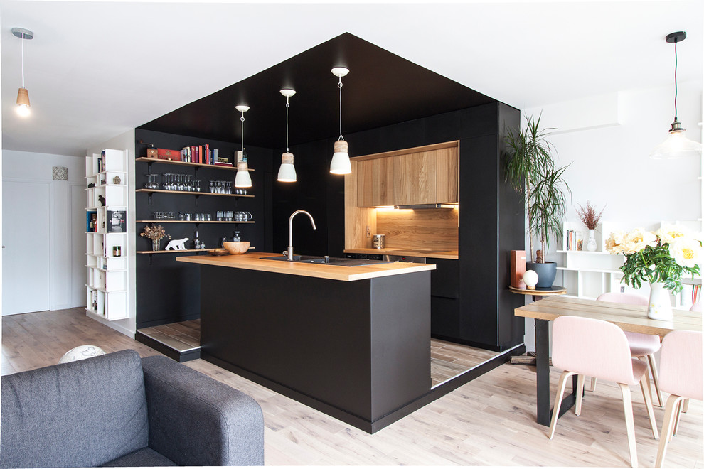 Кухня-гостиная 15 квадратов: Дизайн, отделка, зонирование
