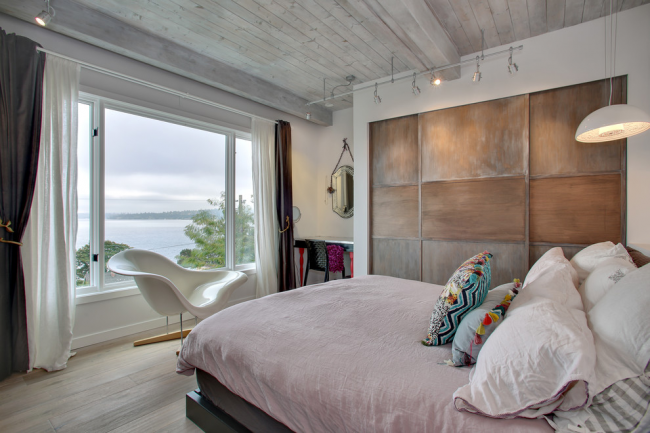 Красивый дизайн спальни в стиле шебби-шик