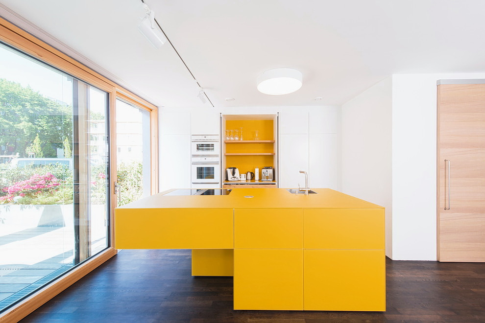 Дизайн кухни желтого цвета: 65 идей солнечного интьерьера☀️2019