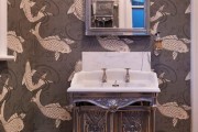 Фото 28 Раковина в ванную комнату (65+ моделей в интерьере): обзор современных материалов и как не ошибиться с размерами?