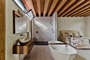 Фото 16 Тумба под раковину в ванную: сравнение материалов, конструкций и 65+ элегантных моделей в интерьере