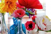 Фото 6 Цветы из гофрированной бумаги своими руками: лучшие мастер-классы и советы по декору