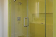 Фото 24 Душевые ограждения из стекла без поддона (55 фото): стиль и воздушность ванной комнаты