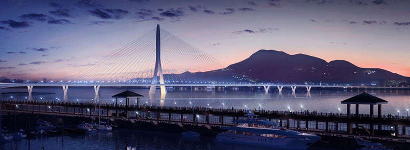 Компания Zaha Hadid Architects получила заказ на строительство нового моста Danjiang в Тайбэе