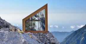 Уникальный приют для альпинистов в Словении фото
