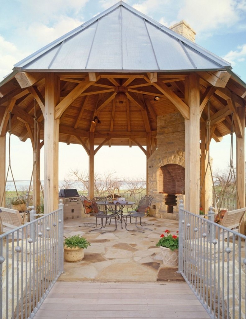 Беседки с печкой, мангалом или барбекю (50 фото) - отличное место для ...