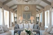 Фото 20 Дизайн интерьера гостиной в стиле прованса (100+ безупречных фотоидей): создаем уютную сказку у себя дома!