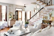 Фото 54 Дизайн интерьера гостиной в стиле прованса (100+ безупречных фотоидей): создаем уютную сказку у себя дома!