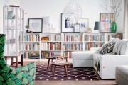 Фото 42 Книжные шкафы и библиотеки для дома: как выбрать и разместить правильно