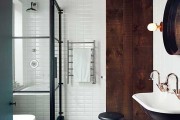 Фото 20 Интерьер ванной комнаты совмещенной с туалетом (62 фото): грамотный подход и тонкости декорирования