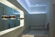 Фото 4 Освещение в ванной комнате: выбираем оптимальный световой сценарий
