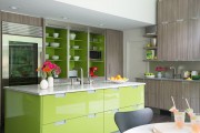 Фото 15 Дизайн кухни зеленого цвета (80+ трендовых интерьеров): модные сочетания оттенков от фисташкового и оливкового до изумруда и хаки