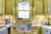 Фото 11 Дизайн кухни зеленого цвета (80+ трендовых интерьеров): модные сочетания оттенков от фисташкового и оливкового до изумруда и хаки