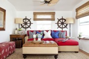 Фото 42 Оттоманка в интерьере (100+ фото): обзор моделей диванов с оттоманками для современной квартиры