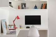 Фото 6 Угловой компьютерный стол: 40 идей практичных вариантов для домашнего офиса
