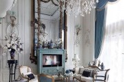 Фото 8 Нестареющая классика: 95+ элегантных вариантов мебели для гостиной в классическом стиле