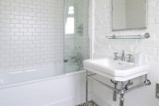 Фото 21 Кафель для ванной комнаты: мозаика, пэчворк и 50+ самых свежих дизайнерских трендов