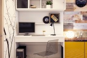Фото 14 Идеи дизайна домашнего кабинета: работаем дома с удовольствием
