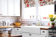 Фото 14 Дизайн штор для кухни: обзор эстетичных и современных новинок для дома
