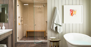 Пластиковые панели для ванной: бюджетный вариант для стильного интерьера и 45+ лучших реализаций фото