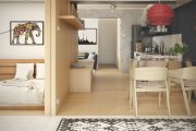 Фото 24 Дизайн квартиры-студии: 80 трендов для создания современного и мультифункционального интерьера
