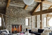 Фото 27 Дома в стиле шале: 55 лучших воплощений эстетики Альп в интерьере
