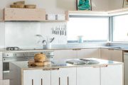 Фото 37 Кухня в скандинавском стиле: 80 интерьеров для тех, кто предпочитает минимализм и бескомпромиссный комфорт