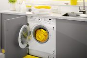 Фото 13 Встроенная стиральная машина на кухне: советы по выбору и 60+ оптимальных вариантов размещения