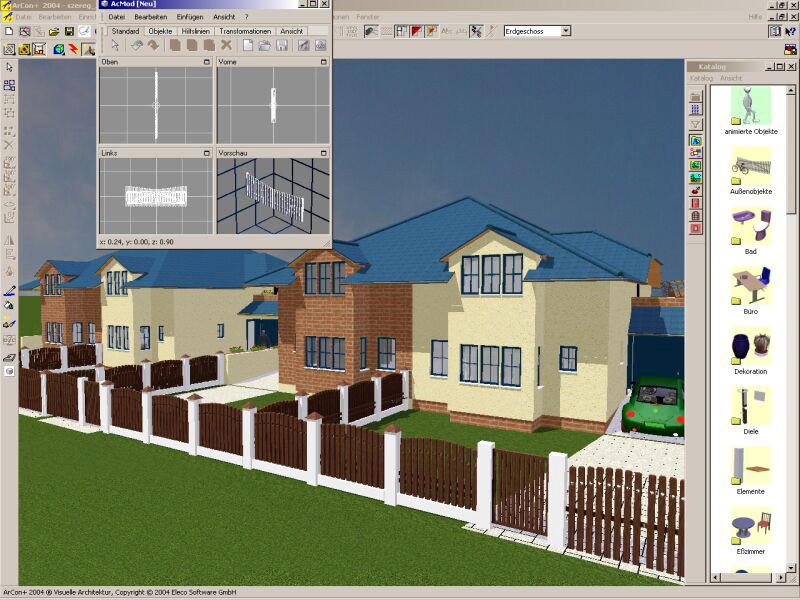 Создать 3d проект дома