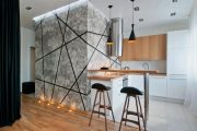 Фото 1 Тканевые натяжные потолки: особенности монтажа и 75 стильных решений для дома