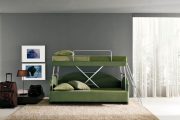 Фото 23 Диван-трансформер в двухъярусную кровать: 70 максимально удобных и практичных идей для вашей квартиры
