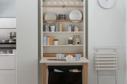 Фото 25 Раскладные столы для маленькой кухни: как оптимизировать кухонное пространство и обзор наиболее удобных современных моделей