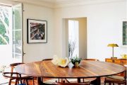 Фото 54 Овальные столы для кухни: тонкости выбора и 80+ комфортных моделей для дома