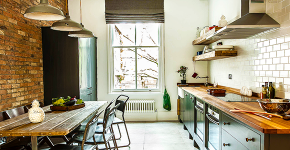 Плитка кабанчик на фартук кухни: виды облицовки и 80 трендовых кухонных интерьеров фото