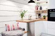 Фото 43 Полки на кухню: смарт-организация кухонного пространства и 75 решений, в которых все на своих местах