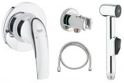 Фото 39 Гигиенический душ со смесителем скрытого монтажа: обзор 75+ мультифункциональных и практичных вариантов