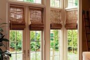 Фото 24 Бамбуковые шторы на дверной проем: 120+ гармоничных идей экостиля в интерьере